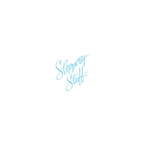 Slippery Stuff logo - premium intimate wellness brand featured in Mystery Love Boxes