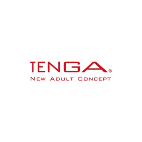 TENGA logo - premium intimate wellness brand featured in Mystery Love Boxes