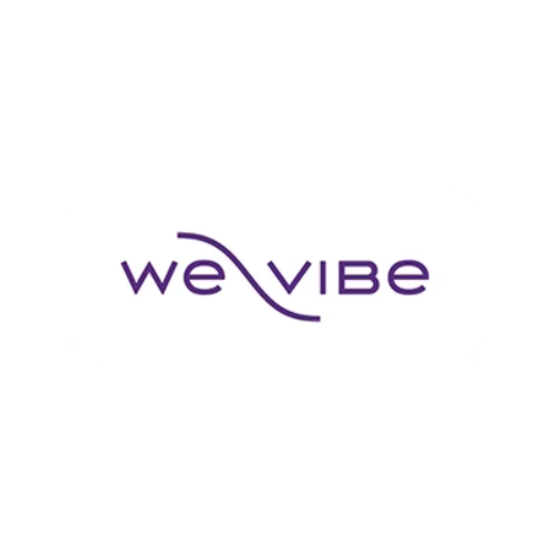 We-Vibe logo - premium intimate wellness brand featured in Mystery Love Boxes