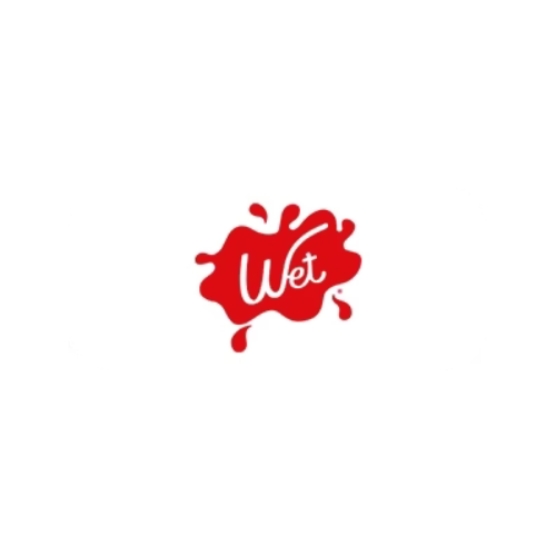Wet logo - premium intimate wellness brand featured in Mystery Love Boxes